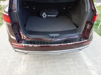 Накладка на задній бампер Carmos (нерж) для Renault Koleos 2016-2024 рр