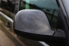 Накладки на дзеркала (2 шт., карбон) Натуральний карбон для Volkswagen T5 2010-2015 рр
