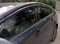 Вітровики (4 шт., Sunplex Sport) для Toyota Prius 2009-2015 рр