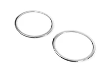 Накладки на противотуманки (2009-2013 2 шт., нерж) для Skoda Yeti рр