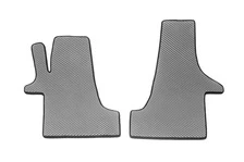 Килимки EVA (сірі, передні, для 2 -2025 1) для Volkswagen T5 Transporter 2003-2010 рр