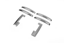 Накладки на ручки (4 шт., нерж.) Carmos - Турецька сталь для Dacia Dokker 2013-2022 рр