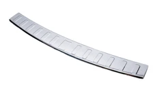 Накладка на задній бампер Carmos (нерж) для Renault Lodgy 2013-2022 рр