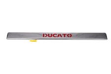 Планка над номером LED (нерж.) Синя підсвітка для Fiat Ducato 2006-2025 рр