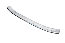 Накладка на задній бампер Carmos (нерж.) для Peugeot 208 2012-2019 рр