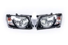 Передня оптика Safari Black (2004-2008, 2шт) для Nissan Patrol Y61 рр