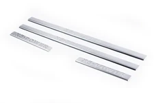 Накладки на пороги Carmos (4 шт., нерж.) для BMW X5 E-53 1999-2006 рр