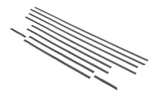 Чорні молдинги (вставки) для Mercedes G сlass W463 1990-2018рр