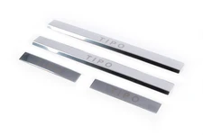 Накладки на пороги Carmos V1 Tipo (4 шт, нерж) для Fiat Tipo 2016- рр