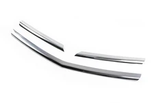 Накладки на решітку (3 шт, нерж) для Opel Antara 2006-2017 рр