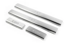 Накладки на пороги OmsaLine (4 шт., нерж.) для Hyundai I-20 2012-2014 рр