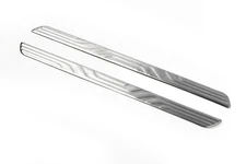 Накладки на внутрішні пороги OmsaLine (2 шт., нерж) для Renault Megane IV 2016-2025 рр