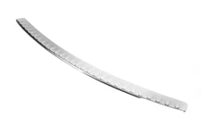 Накладка на задній бампер з загином (Omsa, нерж) для Volkswagen Caddy 2010-2015 рр