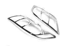 Накладки на фари (2 шт, пласт) для Toyota Camry 2006-2011 рр