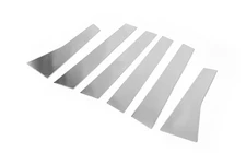 Молдинг дверних стійок (нерж.) для Ford Kuga 2008-2013 рр