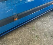 Бокові пороги Maya Blue (2 шт., алюміній) Long/ExtraLong для Mercedes Sprinter W906 2006-2018 рр