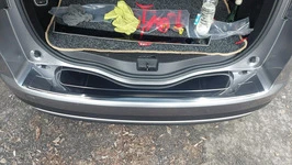 Накладка на задній бампер Carmos (Grand, нерж.) для Renault Scenic/Grand 2016-2025 рр