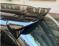 Спойлер (1234 Upgrade V1, чорний) для Ауди A3 2012-2020 рр