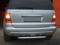 Задня дуга AK007 (нерж.) для Honda CRV 2007-2011 рр