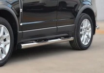 Бічні труби (2 шт., нерж.) для Opel Antara 2006-2017 рр