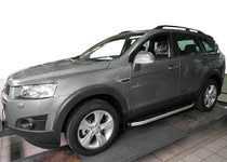 Бокові пороги Fullmond (2 шт., Алюміній) 2006-2015 для Chevrolet Captiva рр