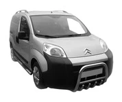 Кенгурятник QT006 (нерж.) для Fiat Fiorino/Qubo