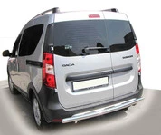 Задня дуга AK002 (нерж) для Renault Dokker 2013-2022 рр