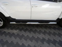 Бічні труби BB002 (2 шт., нерж.) для Dacia Duster 2018-2024 рр