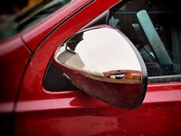 Накладки на дзеркала (2 шт, сталь) для Nissan Qashqai 2007-2010 рр