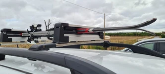 Кріплення лиж (на поперечні дуги) під 4 пари лиж