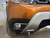 Накладки на противотуманки (2 шт., нерж) Carmos - Турецька сталь для Renault Duster 2018-2024 рр