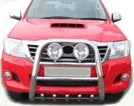 Кенгурятник QT007 (нерж.) для Toyota Hilux 2006-2015 рр