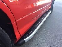 Бокові пороги Fullmond (2 шт., алюм.) для Skoda Karoq