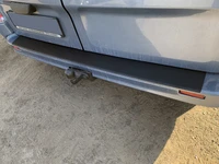 Накладка на задній бампер DDU (ABS) для Renault Trafic 2001-2015 рр