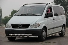 Нижня Губа Shark ST015 (нерж) для Mercedes Viano 2004-2014 рр