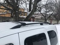 Перемички на рейлінги під ключ (2 шт) до 140 см, Сірий для Mercedes Citan 2013-2021 рр