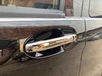 Накладки на ручки (4 шт., нерж.) З чіпом, OmsaLine - Італійська нержавійка для Mercedes Vito / V-class W447 2014- рр