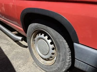 Накладки на арки (4 шт, чорні) Чорна нержавейка для Mercedes Vito W638 1996-2003 рр