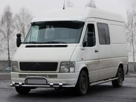 Передній захист ST020 (нерж) для Volkswagen LT 1995-2006 рр