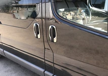 Обведення ручок (4 шт, нерж.) для Nissan Primastar 2002-2014 рр