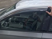 Вітровики з хромом SD (4 шт, Niken) для Skoda Rapid 2012-2019 рр