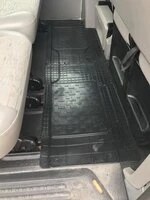 Задні килимки (2 шт, Polytep) для Volkswagen T5 Transporter 2003-2010 рр