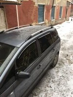 Рейлінги алюмінієві (Caravan, хром) для Opel Zafira B 2005-2011 рр