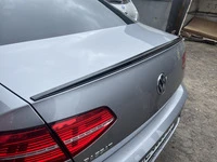 Спойлер LIP (Sunplex, чорний) (115,8см * 6,3см) для Volkswagen Passat B8 2015-2023 рр
