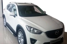 Бокові пороги RedLine V1 (2 шт., Алюміній) для Mazda CX-5 2012-2017рр