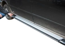 Бокові пороги Rainbow (2 шт., Алюміній) Довга (ExtraLong) для Mercedes Vito W639 2004-2014 рр