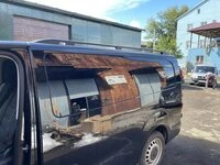 Рейлінги Skyport (чорні) Середня база для Toyota Proace