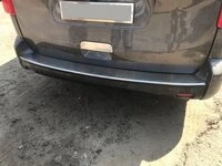Накладка на задній бампер з загином OmsaLine (нерж) Довга база для Peugeot Expert 2017- рр
