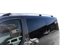 Рейлінги Хром Довга база, металева ніжка для Peugeot Traveller 2017- рр