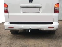 Задні куточки AK003 (2 шт., нерж) для Volkswagen T5 2010-2015 рр